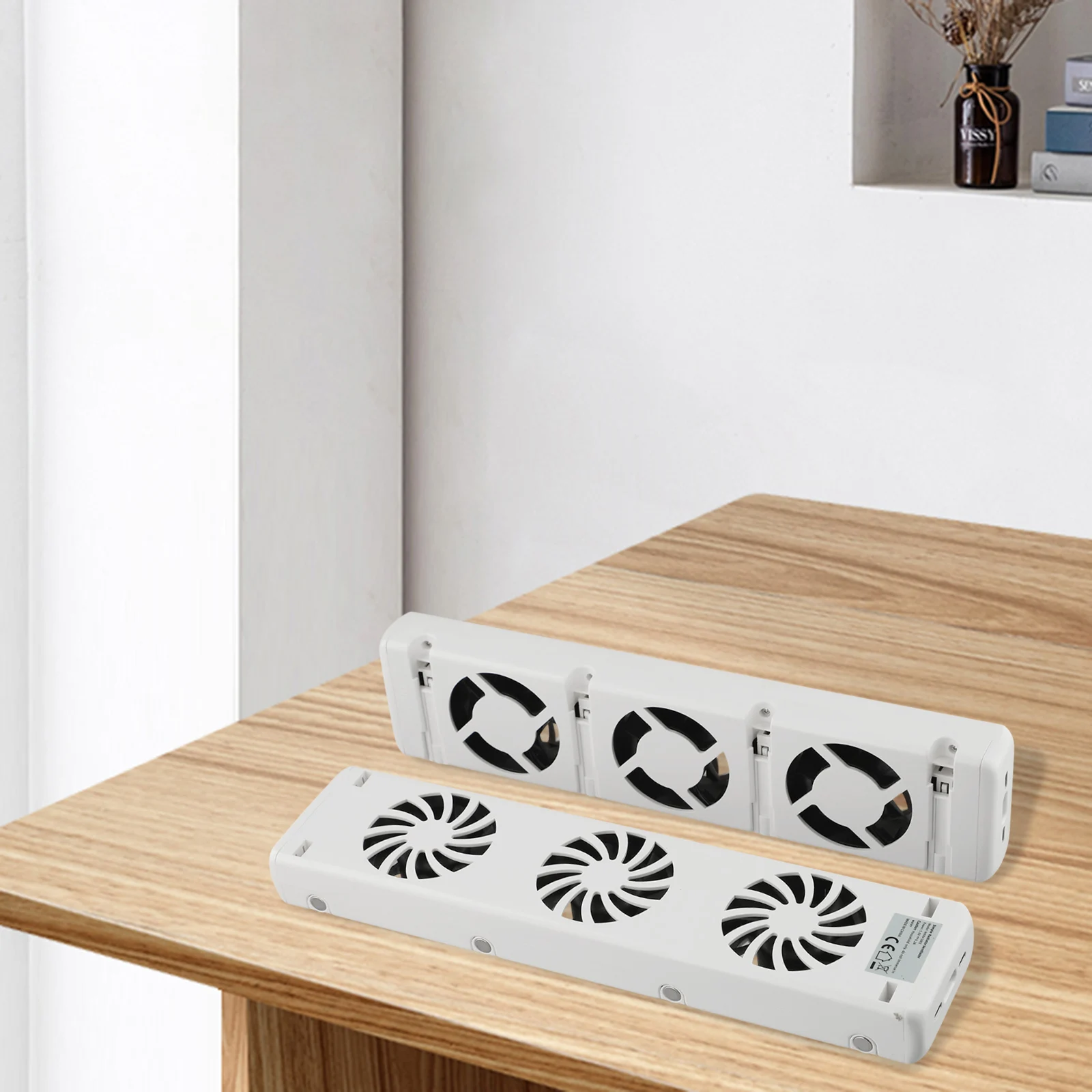 Fan Radiator Magnetic Smart Cooling Suit Fireplace Fan 3-Fan Household Radiator Cooling Fan Fireplace Fan MXRV-S01 Radiatorset