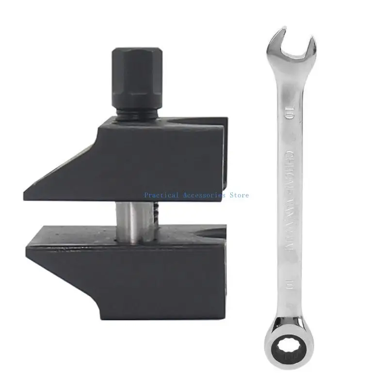 

U75E Knuckles Spreader Tool for Most Vehicles Metal Steel Hub Strut Spreader Tool Universal Strut Split Hubs Repair Accessory