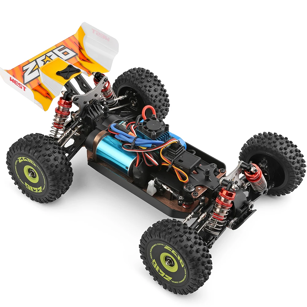 75KMH WLtoys 144010 Brushless Buggy High Speed 1/14 Off-Road 4WD RC Car RTF