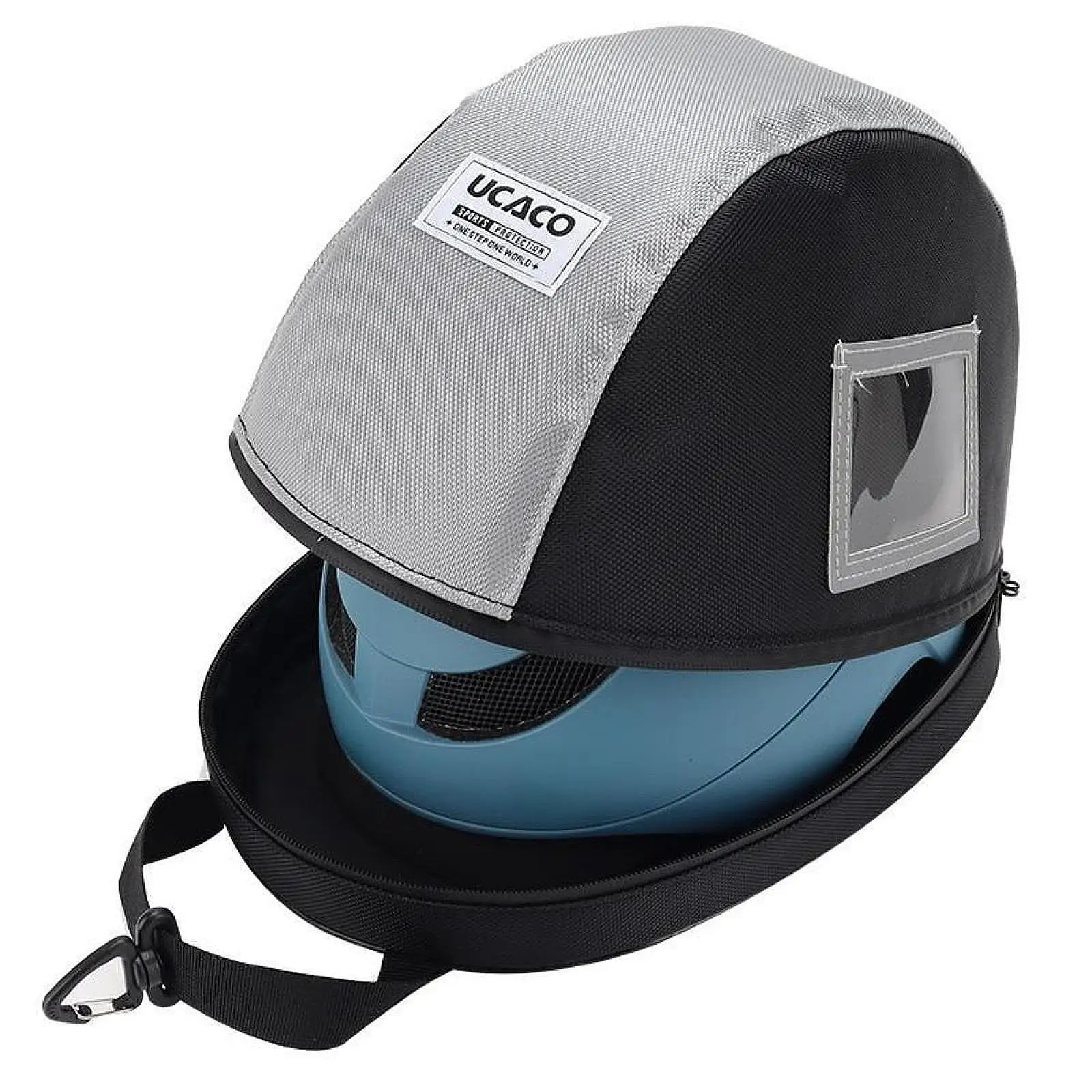 Portable Motorcycle Helmet Bag Multipurpose Carrying Pouch for Cycling Equestrian Climbing Skiing Use