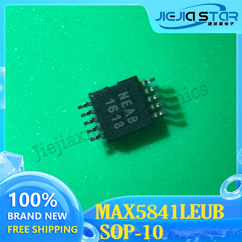 MAX5841LEUB MAX5841ตัวแปลง100% 5841leub แบบดั้งเดิมและใหม่เอี่ยมดิจิทัลไปยังอนาล็อกของแท้-DAC Electronics