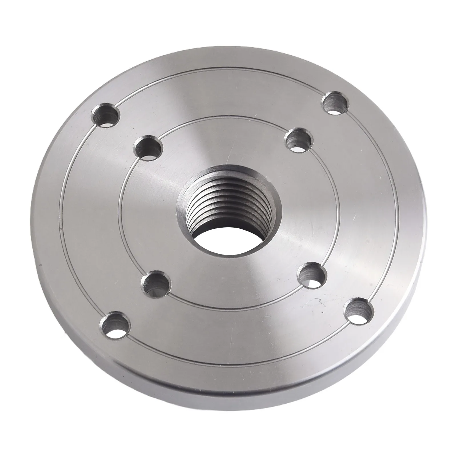 عملي جديد مخرطة الوجه لوحة 1 قطعة وضعت الدقة الصلب الخشب تحول آلة تشاك مخرطة أداة الملحقات