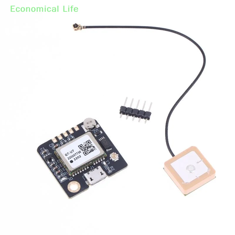 1Pcs GT-U7 GPS Module Compatible With NEO-6M Navigation Satellite Positioning Receiver High-Precision Positioning For Vehicles