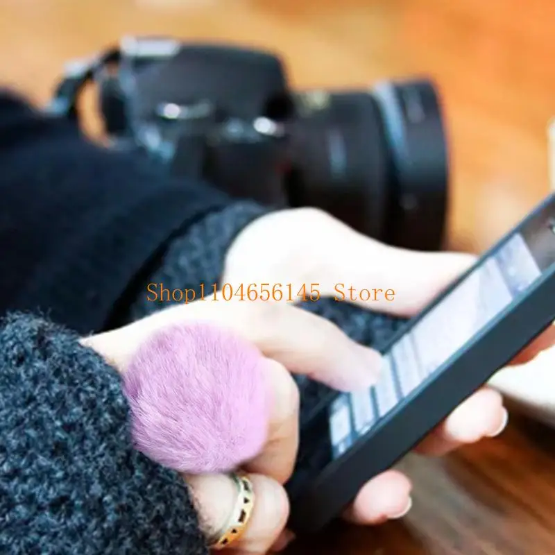 Wireless Lavaliers Mics Windproof Furry Cover Windmuff for Q8 Mics Acoustics Filter For 83%Noise Reductions Washable Design