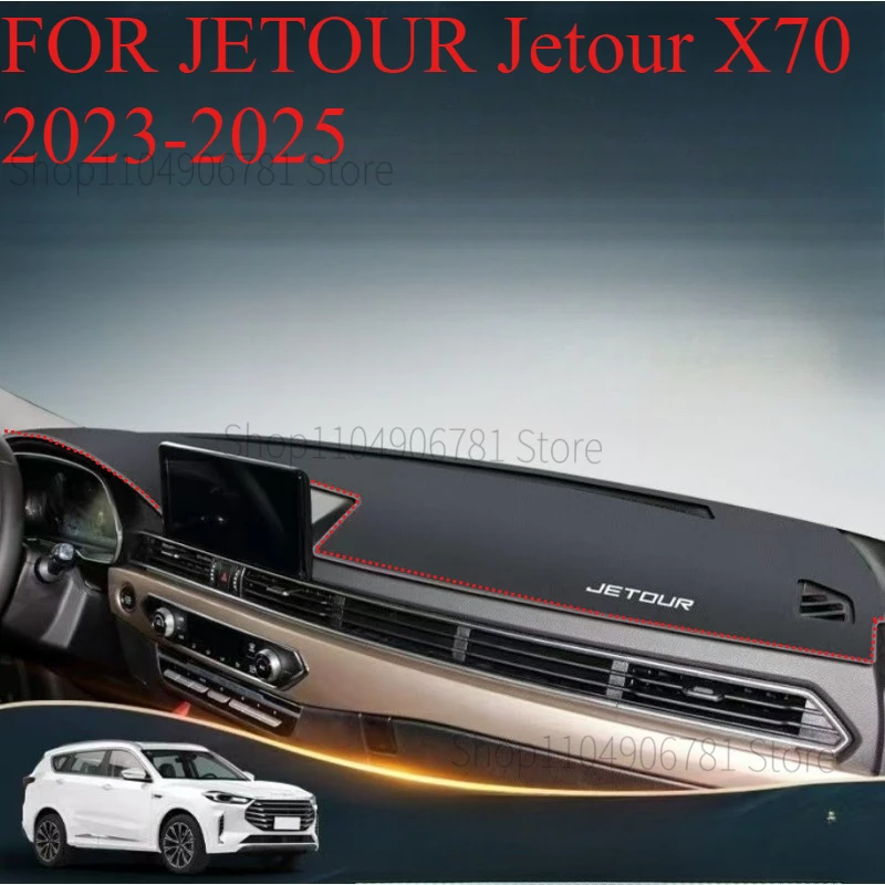 

FOR JETOUR Jetour X70 2018-2022 2023-2025 Car Dash Mat Dashmat Dashboard Mat Cover Sun Shade Dash Board Cover Carpet Accessories