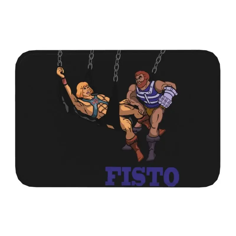 Fisto He-Man Masters Of The Universe Doormat Mat Anti-Slip Skeletor 80s She-Ra Beast Eternia Kitchen Bath Toilet Rug Carpet