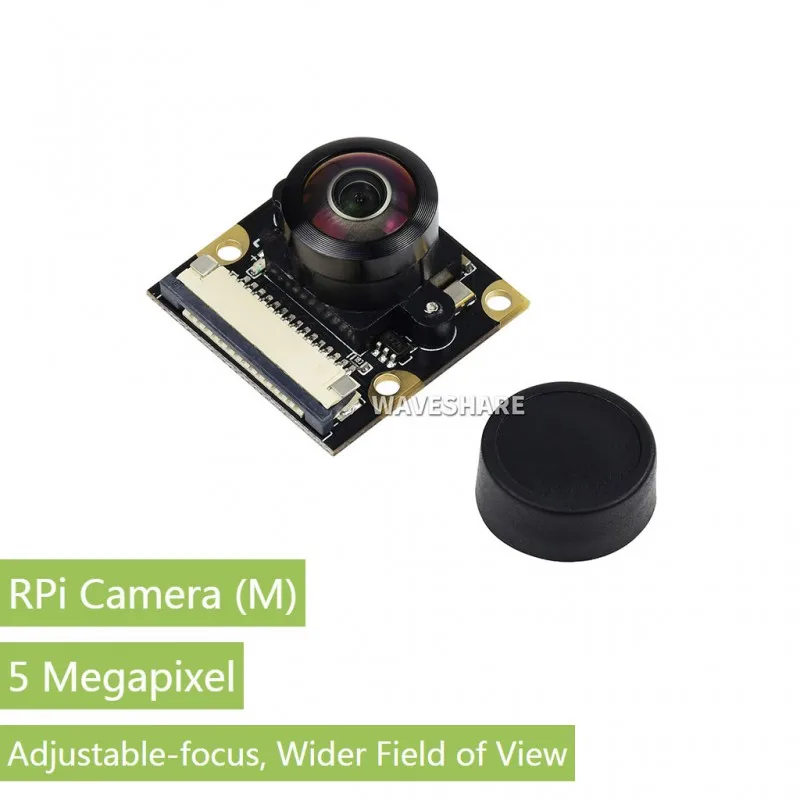 

RPi Camera (M), Fisheye Lens