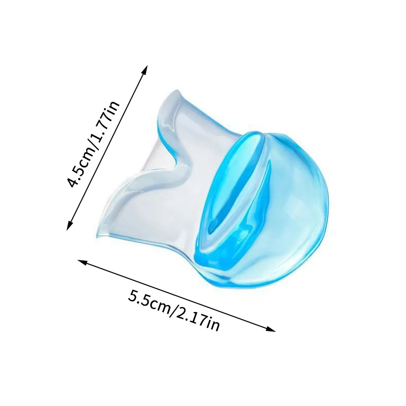 1Pcs Silicone Anti Snoring Tongue Cover Retaining Device Sleep Better Breathing Night Guard Aid Health Care Anti-snore Solution