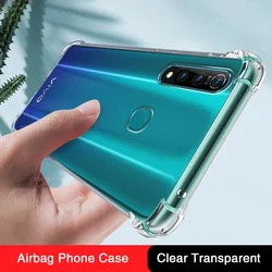 Luxury Soft High Qualtiy Phone Case for VIVO Z5 Z5i Z5X 2019 2020 Coque Airbag Shockproof Silicone Back Cover Slim Funda Housing