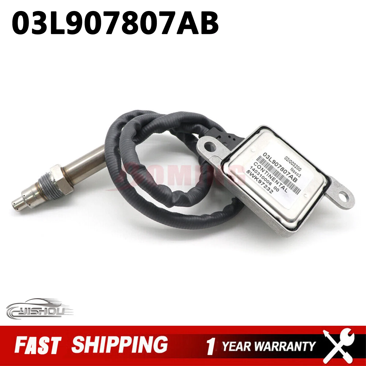 

03L907807AB New Car Nitrogen Oxides NOX Sensor Fits for Volkswagen CRAFTER 076907807A 5WK96690B 076907807