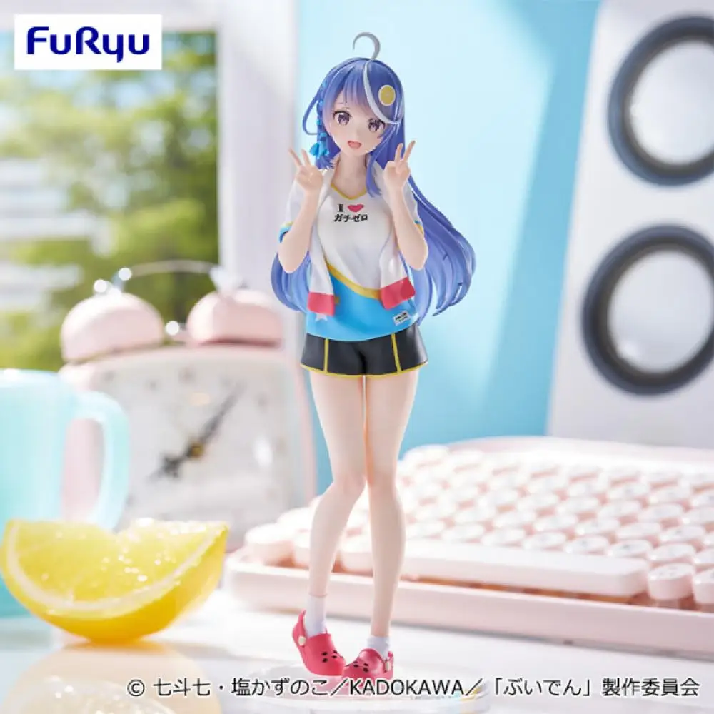 Furyu Original Trio-Try-It Vtuber Legend: Como eu fosse viral depois de esquecer a transformar meu fluxo Shuwa Chan Anime Figura Brinquedos