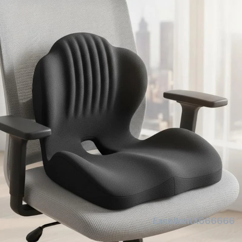 Ergonomic Lumbar Support Cushion Posture Correction Pad Relieve Back Pain for Office Car Home Sitting