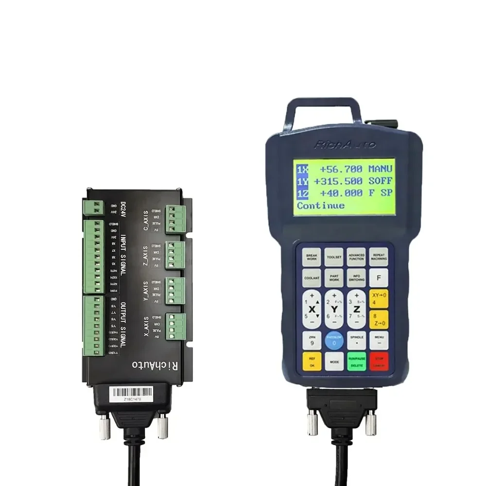 

CNC RichAuto DSP B11 CNC Controller B11S B11E 3 Axis Motion Controller Remote For CNC Engraving English Version