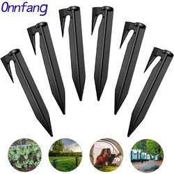 5/20/50/100pcs Plastic Boundary Wire Stake Lawn Pegs Landscape Staples for Laying Boundary Cables Robotic Lawn Mower Accessorie