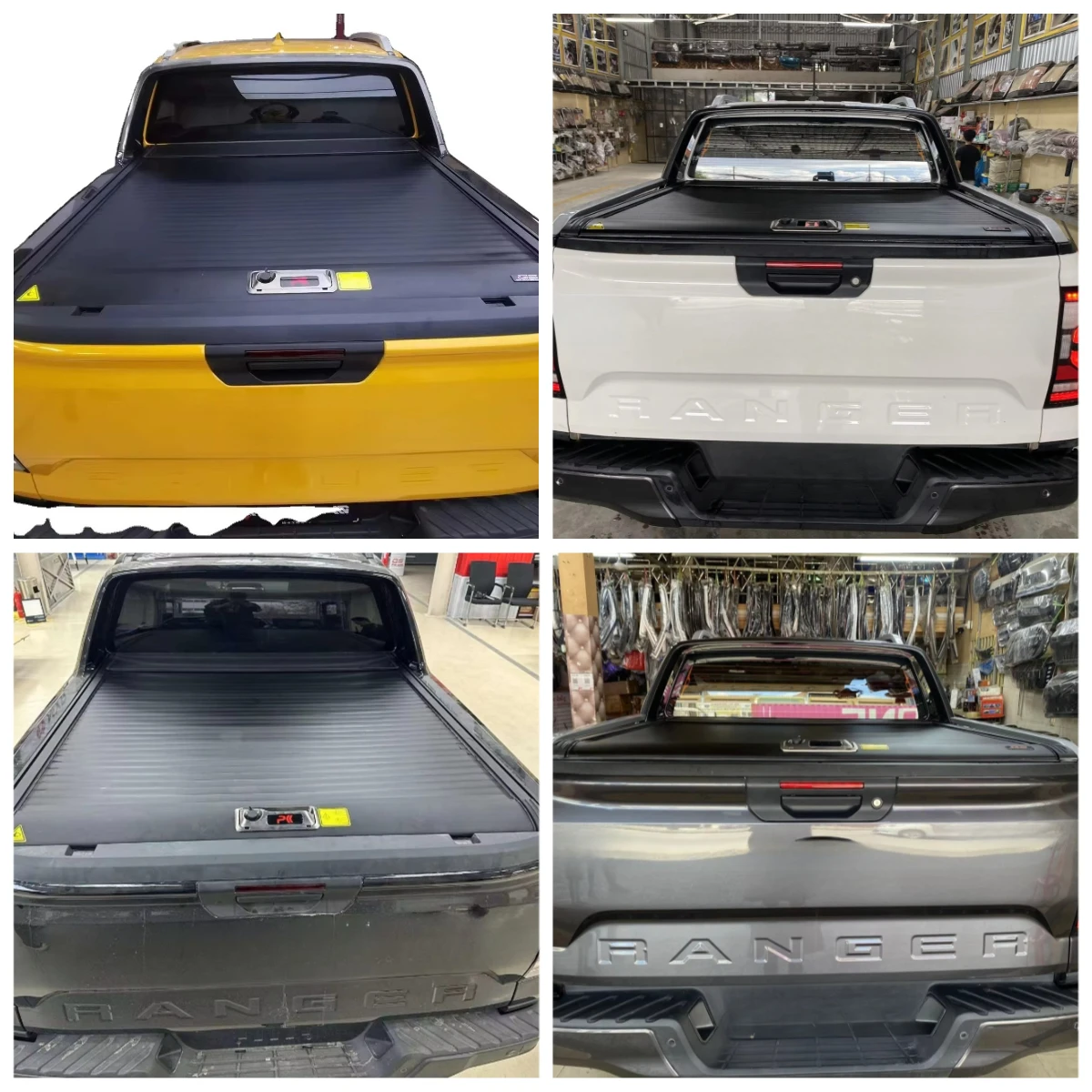 

Factory Pickup Fullbox Heavy-duty Pickup Truck Load Bed Tonneau Retractable Roll Shutter for Ranger Xlt Wildtrek 2024