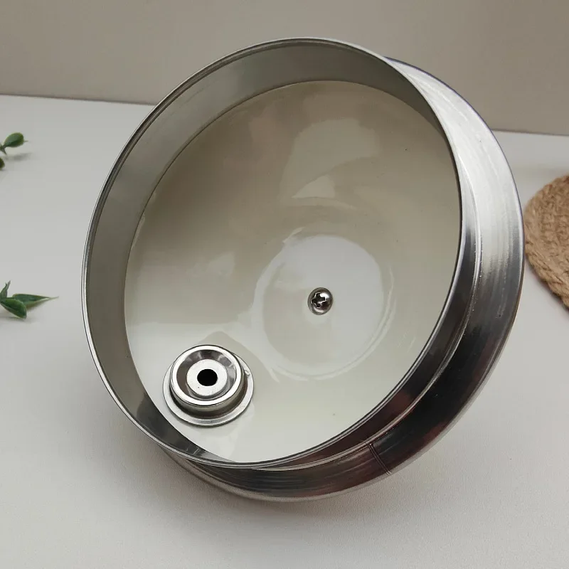 Thickened enamel whistle, kettle boiling water will call the pot, household boiled milk tea pot induction gas stove is universal