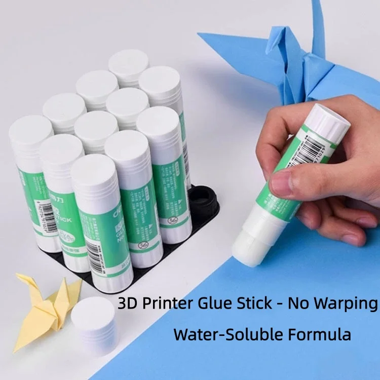 3D 프린터 고체 접착제 열 전도성 실리콘 그리스, CPU 방열판용 열 페이스트가 포함된 프린트 베드용 변형 방지 접착제