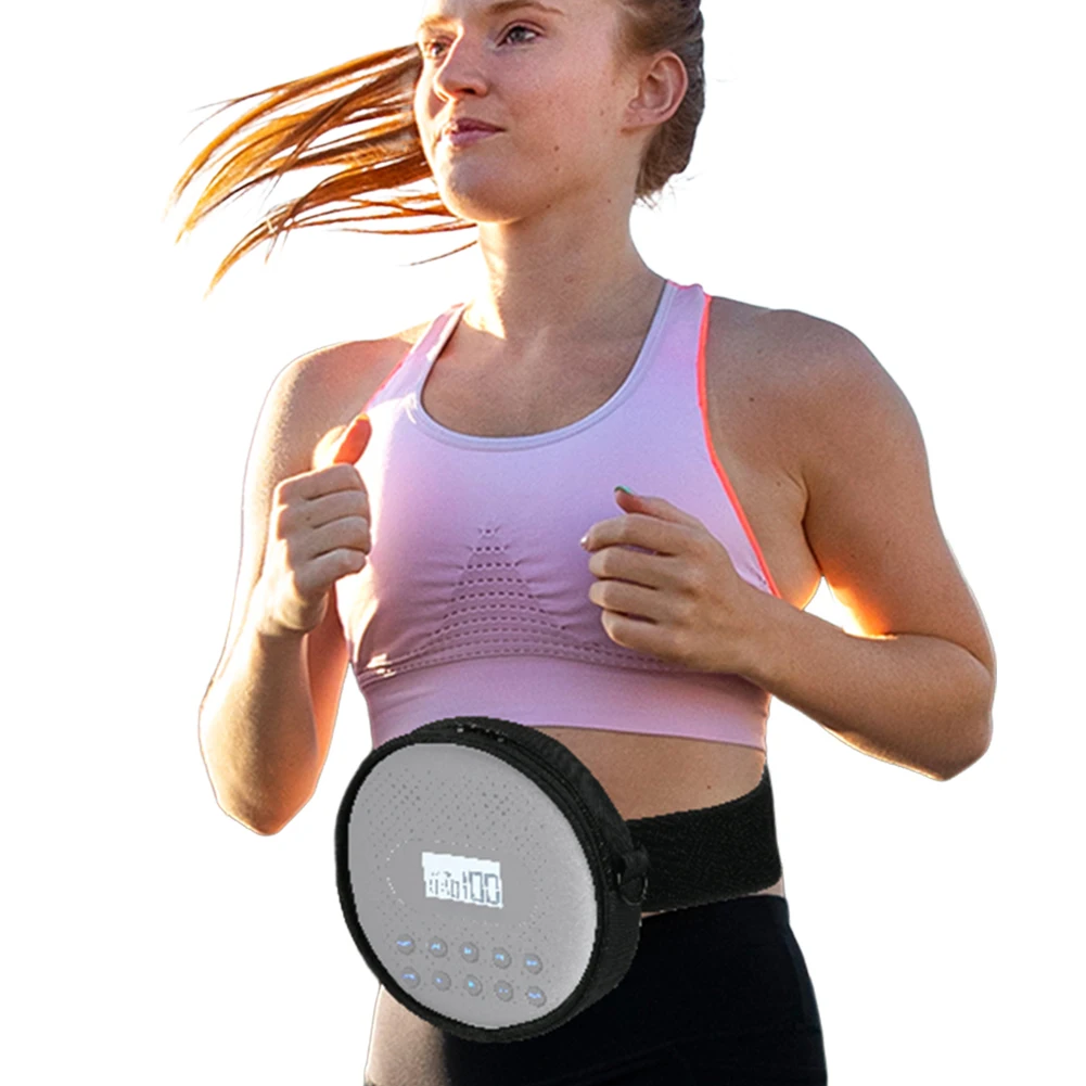 CD Case w/Adjustable Strap Waist Band DVD Case DVDs Wallet Holder CD Case Holder CD Player Case for Car Home Travel