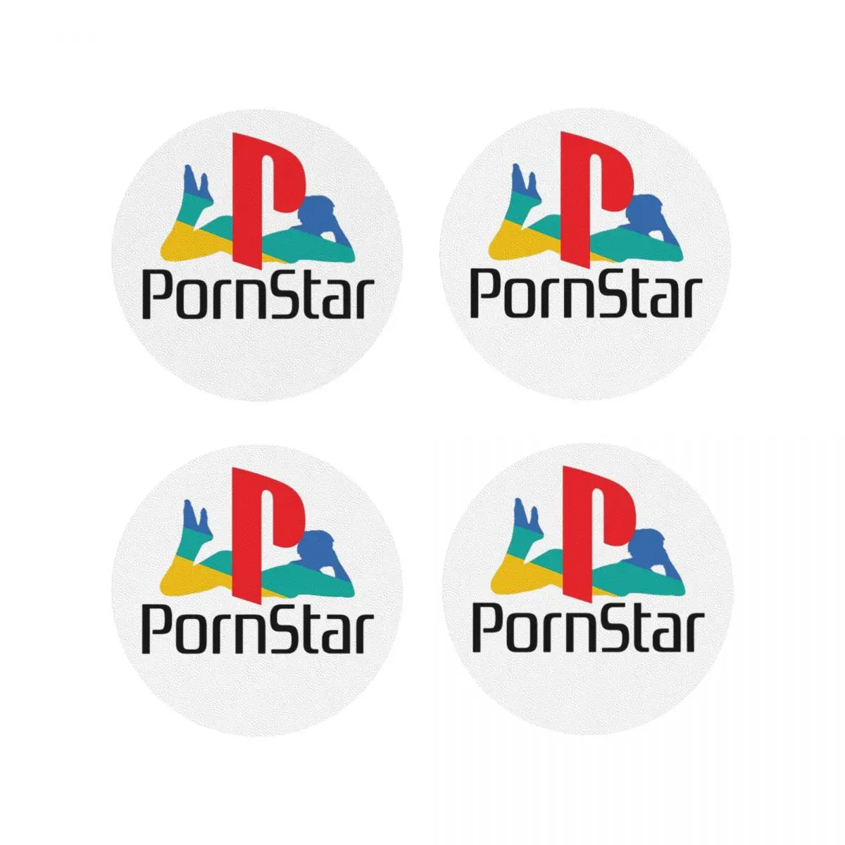 Ps Pron Star الوقايات البيضاء المطبخ المفارش كوب عازل مقاوم للماء الحصير القهوة للديكور المنزل أدوات المائدة منصات مجموعة من 4