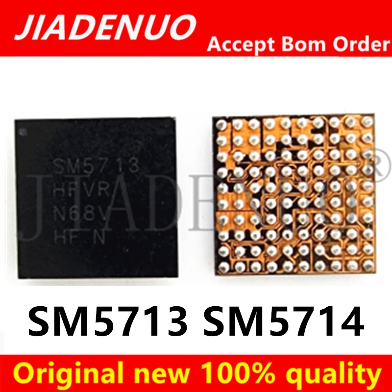 

(5 шт.) SM5713 SM5714 Микросхема зарядки для A8S G8870 A125, A12 A22 S10 S10+ A40 A50 A60 A405, A505, A507, A51