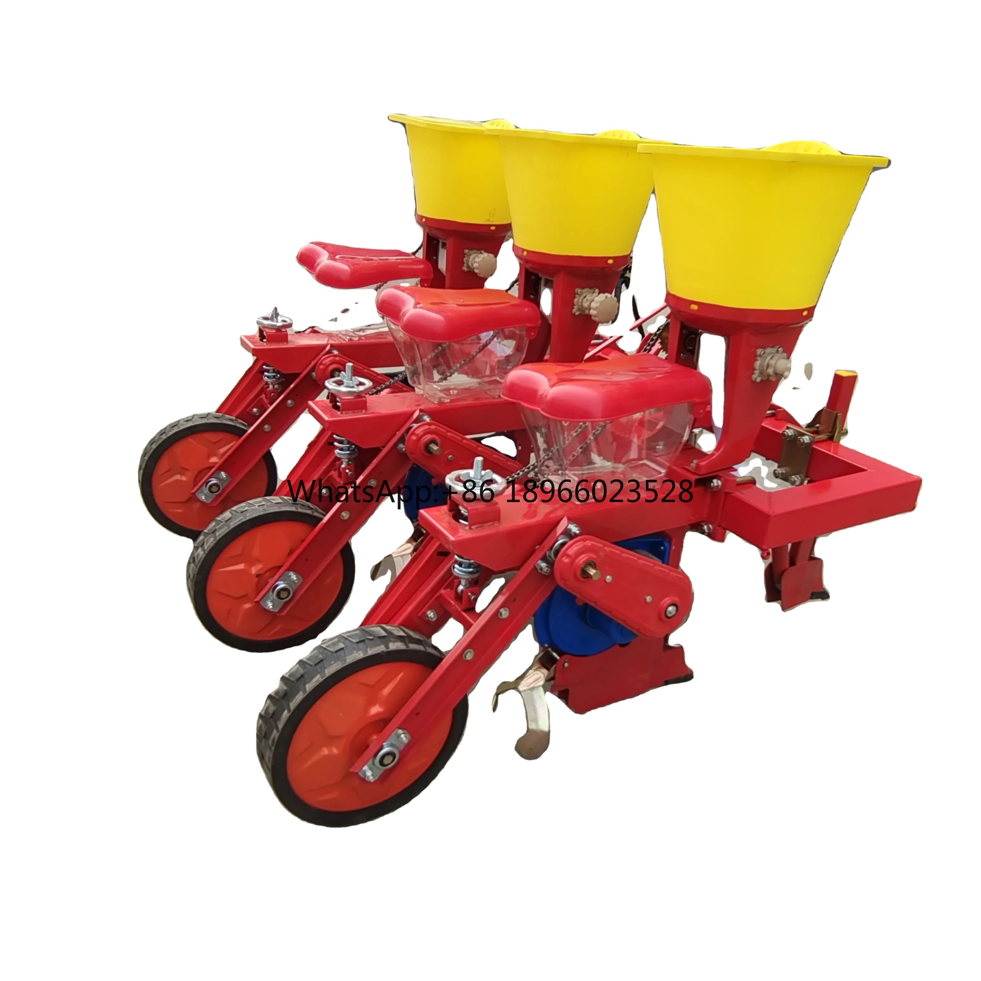 

Agricultural Maize Seeder Drill 3 Rows Corn Seeder with fertilizer