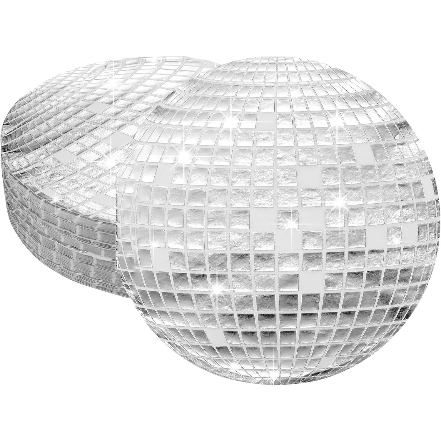 16 Pcs Disco Napkins  Disco Ball Napkins Disposable Disco Cocktail Napkins Disco Ball Napkins Disposable Disco Cocktail Napkins