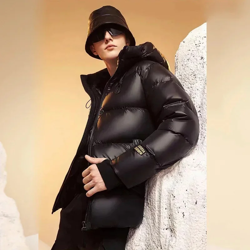 Goose Down Jacket Woman Outdoor High Quality Luxury Puffer Man Winter Coat Women Hooded Men Waterproof