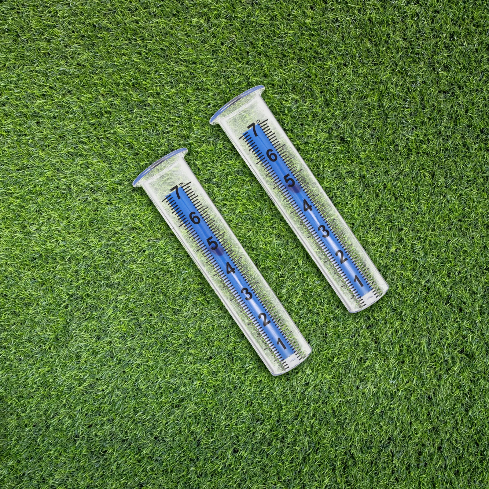

4pcs Outdoor Rain Gauge Transparent Plastic Replacement Tube For Garden Lawn Yard Greenhouse School Weather Station Irrigation