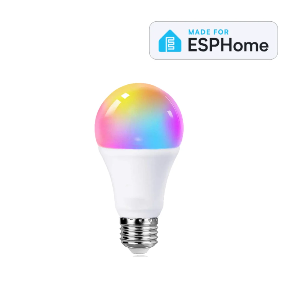 Made For ESPHome Smart Bulb ESP8285 Works With Home Assistant 7W E27