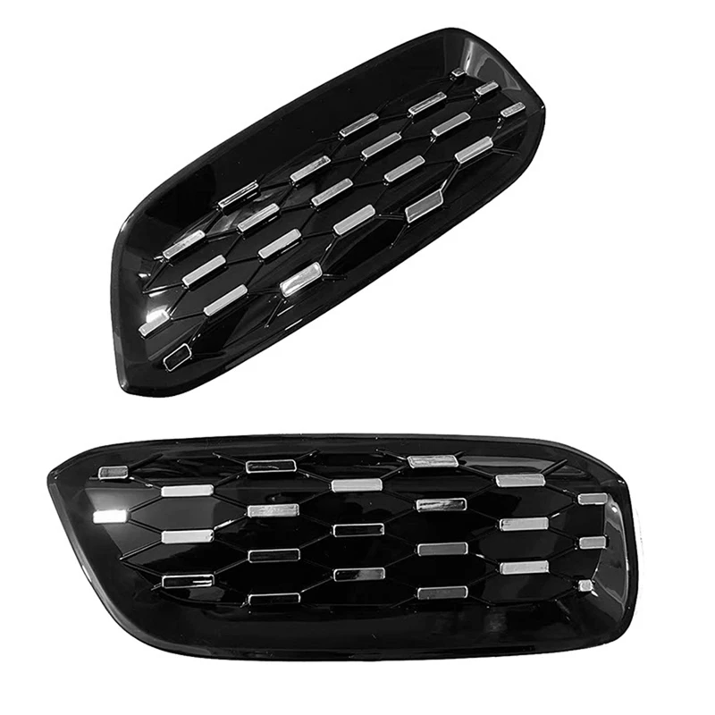 B-M Car Front Bumper Grille Kidney Grill Mesh Cover For BMW I3 I01 LCI 2014-2020