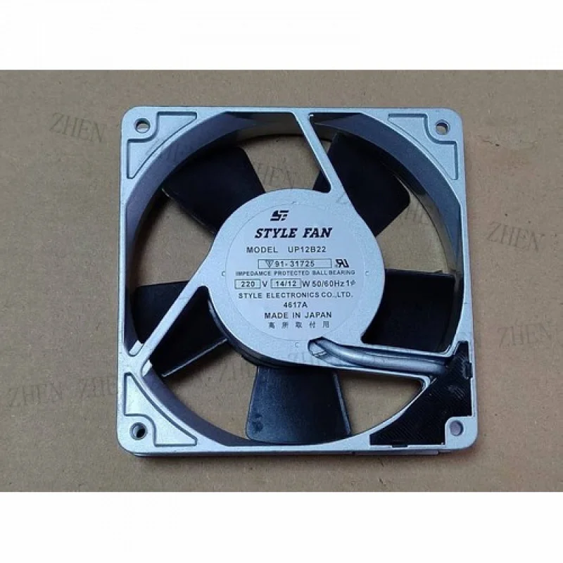 Y  For STYLE UP12B22 AC Cooling Fan 220V 14/12W 0.14/0.12A 120*120*25MM