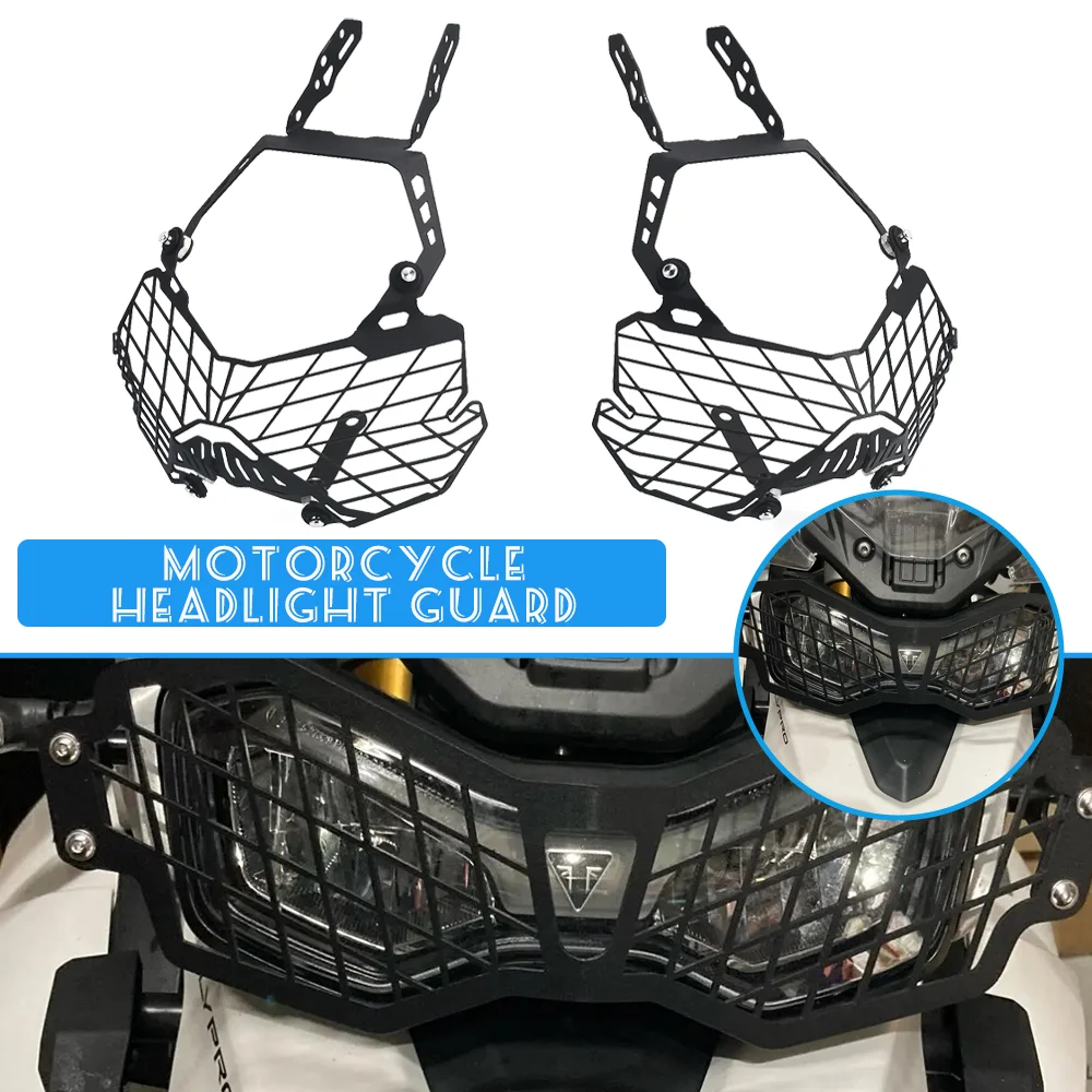 

FOR Kawasaki KLR 650 2021 2022 2023 Motorcycle KLR klr 650 Headlight Guard Protector Grille Grill Cover KLR650 21-23 Accessories
