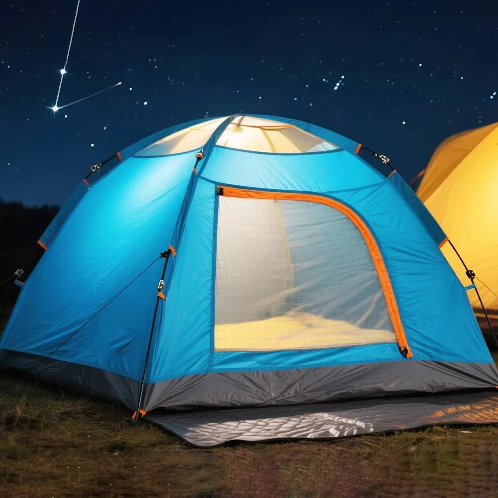 

STLF Alpine & Seaside Holiday Camping Tent Four-Season Universal Outdoor Strong Wind & Rain Proof Breathable Not Stuffy Equipmen