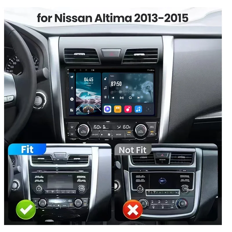 

10.1"Navigation For NISSAN Teana J3 2013-2018 car Radio Android Wireless CarPlay Touch Screen Stereo Bluetooth Multimedia Player