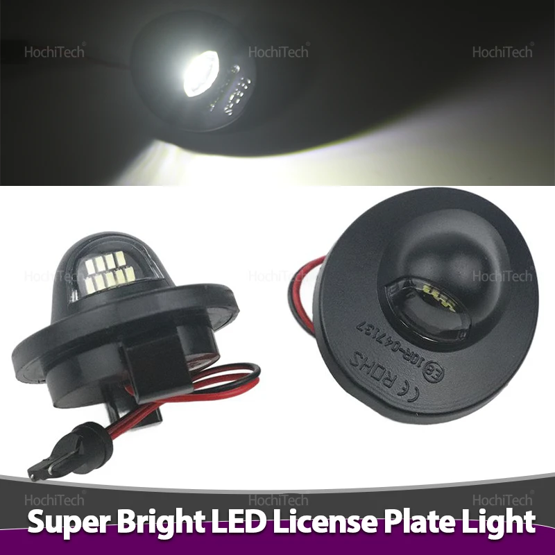 LED License Plate Light for Ford F150 F250 F350 Explorer Sport Ranger Excursion Expedition White Error Free Number Plate Lamp
