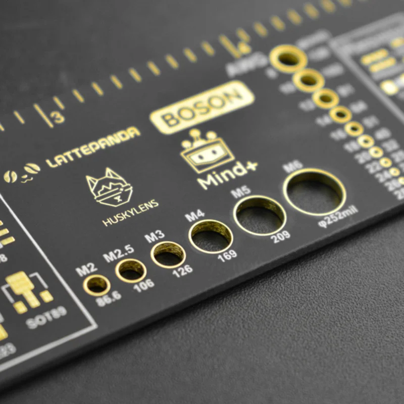 Penggaris teknik PCB-versi Mini (16cm)