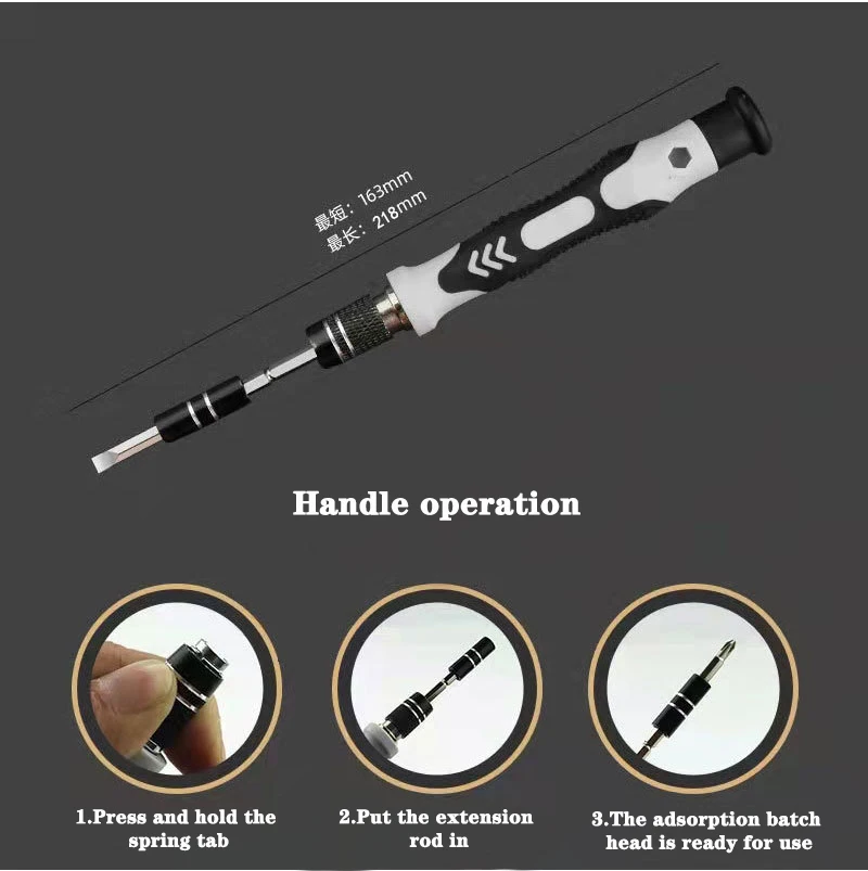 115 in 1Multifunctional Precision Screwdriver Set Computer PC Mobile Phone Equipment Repair Screw Driver Household Tools