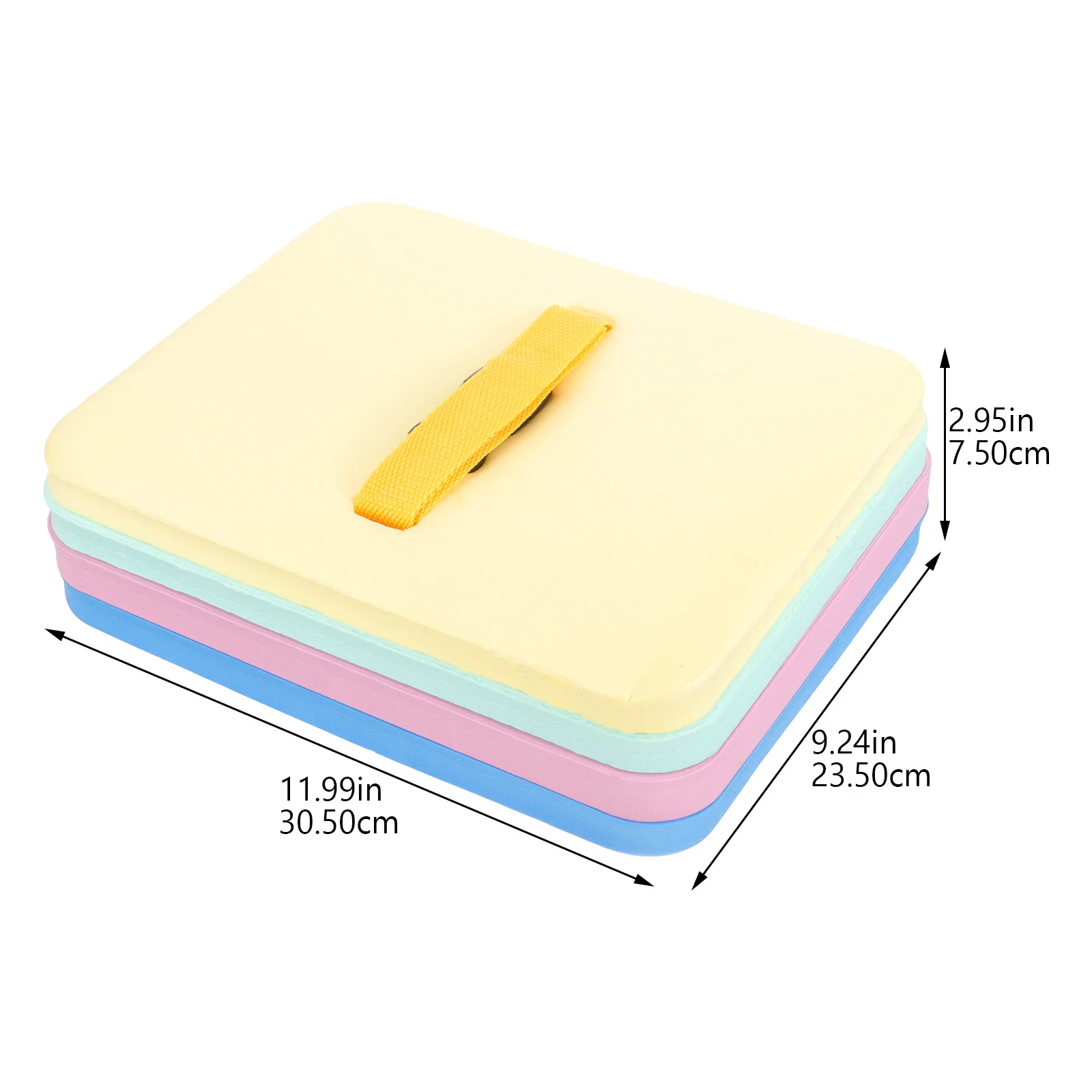 3 قطعة تعويم خلفي كبير للمساعدة على تدريب السباحة لوح السباحة المحمول إيفا تعويم بركة ممارسة ركلة مجلس معدات السباحة #2