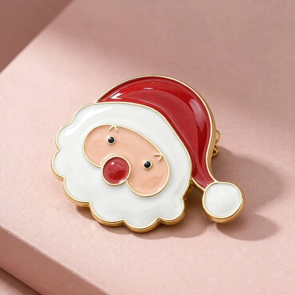 2026 Badge Brooch Women's Suit Brooch Lapel Pin Anti-Exposure Device Shoe Decoration Decorative Buckle Elegant Metal Lapel Pin Christmas Holiday Clothing Pin DIY Silk Clip Brooch Anti-Exposure Brooch Hidden Button Stylish Brooch Couple Brooch Metal Badge for Shoe Upper