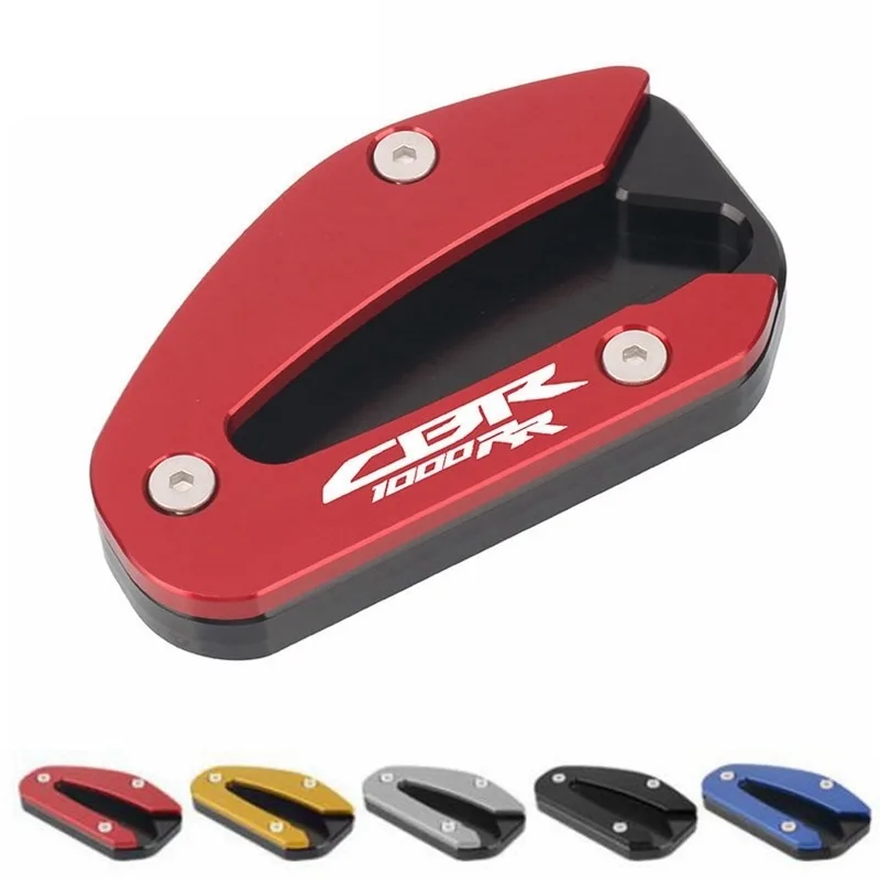 

Motorcycle CNC Kickstand Foot Side Stand Extension Pad Support Plate For CBR1000RR CBR 1000RR CBR1000 RR 2017-2021