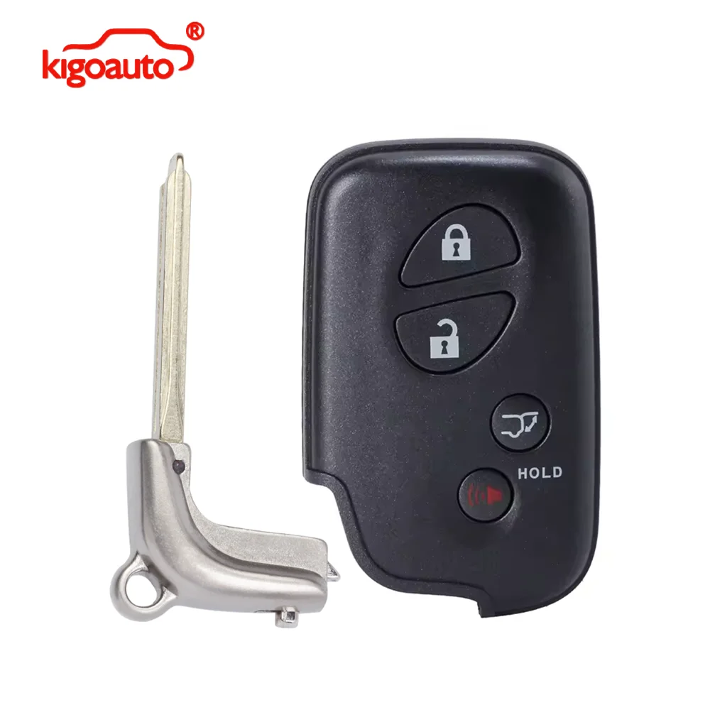 kigoauto Smart Key 4 Button 314.3MHz for Lexus LX570 LX470 RX350 RX450h CT200h 2010-2012 FCC HYQ14AAB/HYQ14AEM/HYQ14ACX