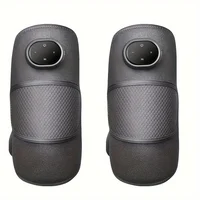 1 pièce/2 pièces : appareil de massage chauffant pour les genoux, bandage chauffant 3-en-1 pour les genoux, les coudes et les épaules, coussin chauffant vibrant pour les genoux, 3 modes de vibration et de chauffage réglables, coussin chauffant pour la relaxation des genoux, des coudes, des épaules et des jambes (appareil à double usage). 3