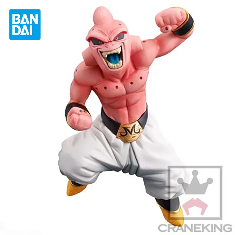 Original Genuine Dragon Ball Anime Figura Majin Buu DXF Action Figure Brinquedos para Meninos Meninas Crianças Presente de Natal Modelo Collectible