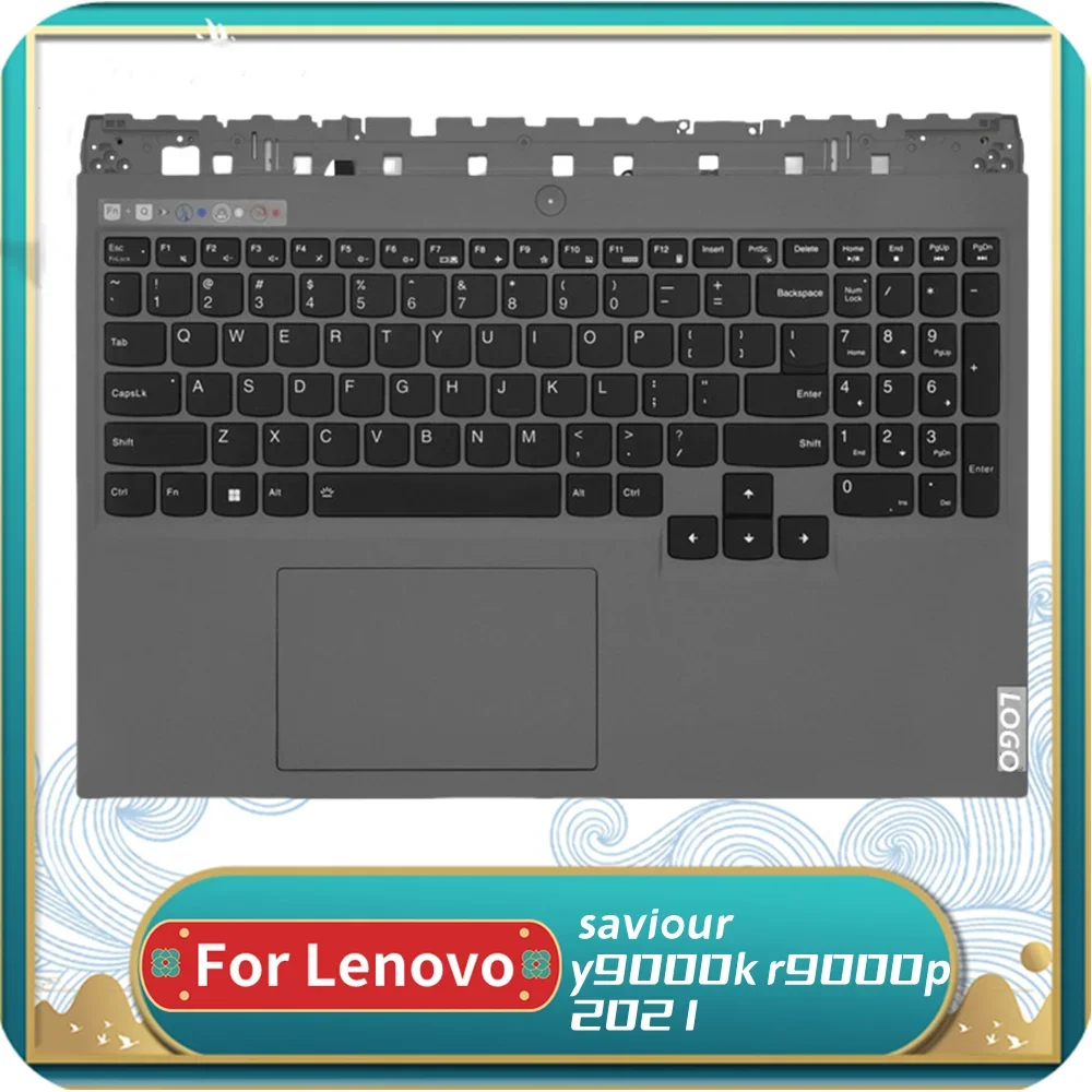 

NEW LCD Back Cover For Lenovo SAVIOR Y9000K R9000P 2021 Laptop Front Bezel Palmrest Bottom Case Hinges Cover Top Case