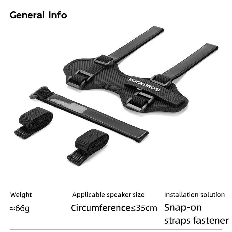 Universal Bicycle Motorcycle Adjustable Horizontal Audio Binding Strap Water Cup Fixing Strap Multi-functional Bicycle Stand