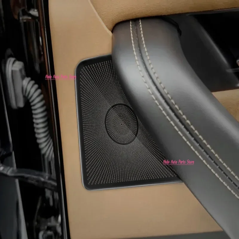 ABDO For Mazda CX-60 CX60 CX 60 2022 2023 2024Steel Car Audio Speaker Cover Sticker  Door Loudspeaker Cover Interior horn Access