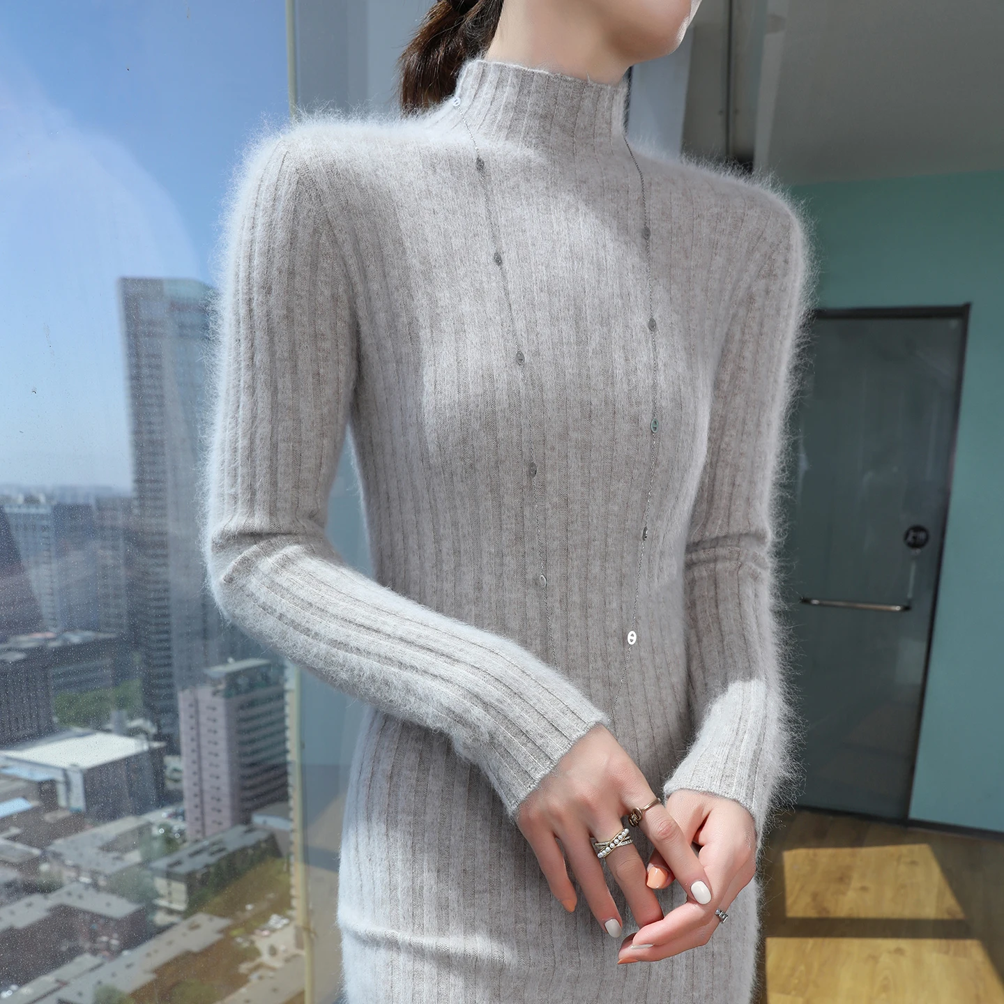 Cashmere Sweater Formal - Jersey de punto de Cachemira de