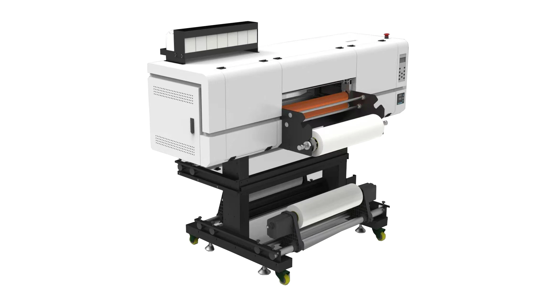 R2 new impresora uv dtf 8 color ink sleeking roll to roll transfer pet film cold transfer UV DTF printer printing machine