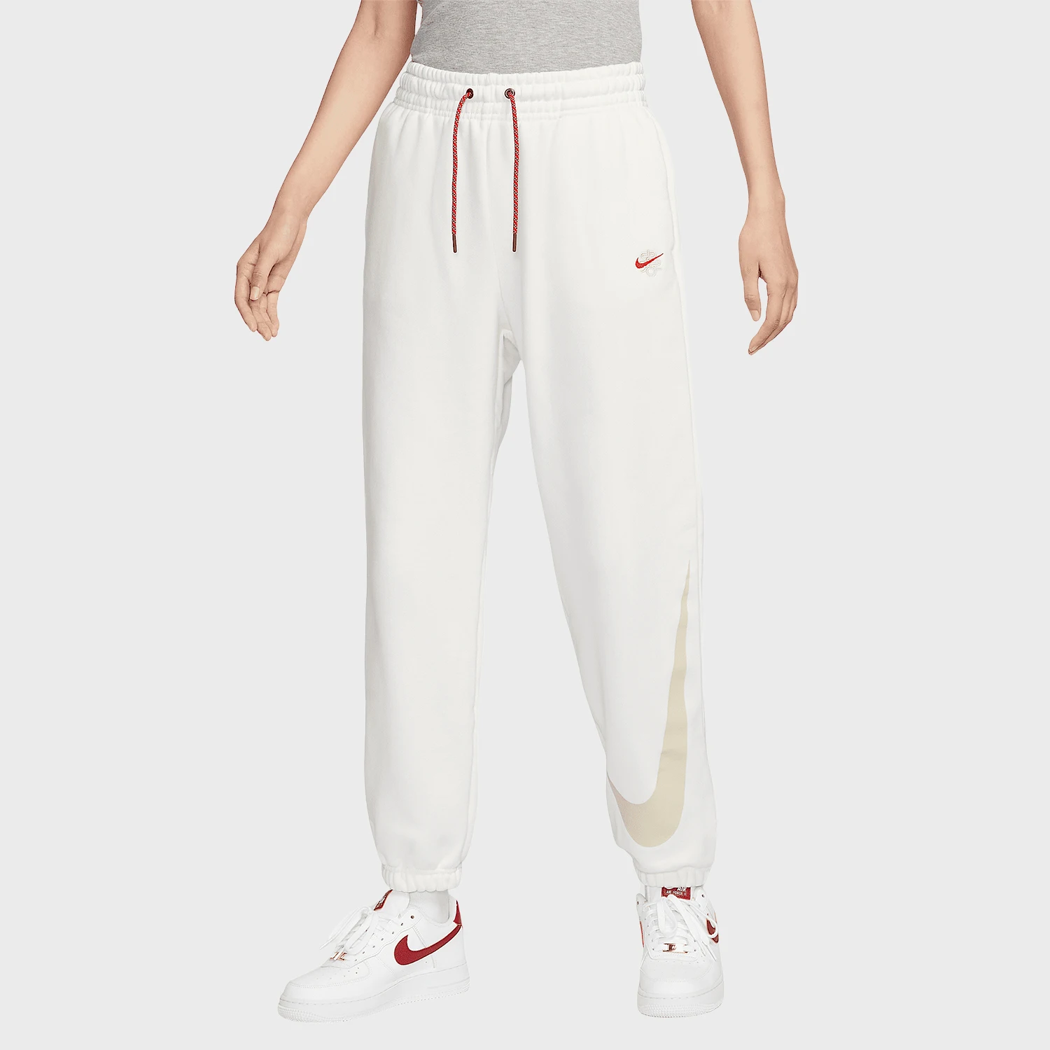 Nike Official Genuine Sportswear Women's High Waist Tie Sports Pants HV8463-133