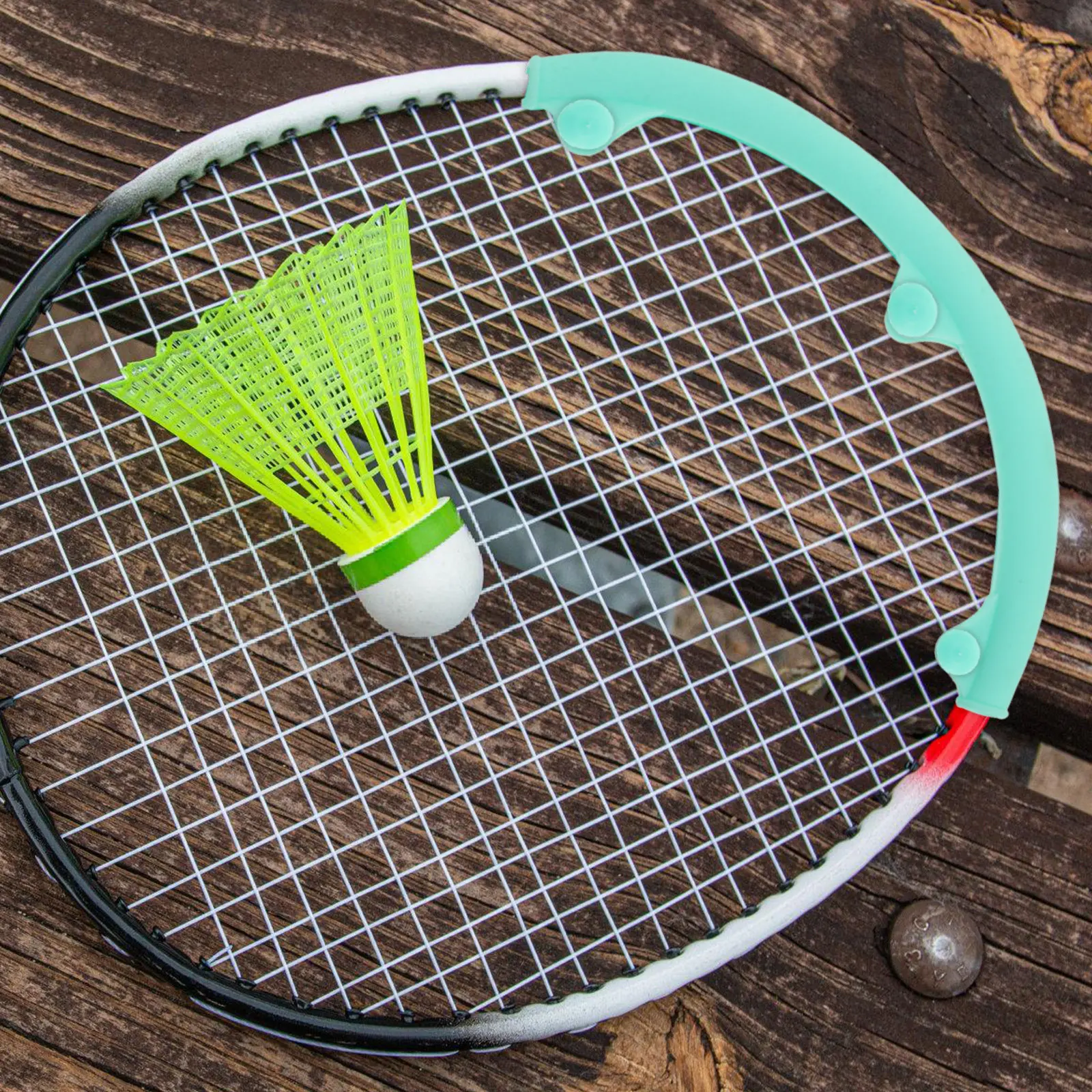 

1Pair Badminton Racquet Frame Silicone Front Frame Cover Non-Slip Curved Sleeve Extended Racket Lifespan